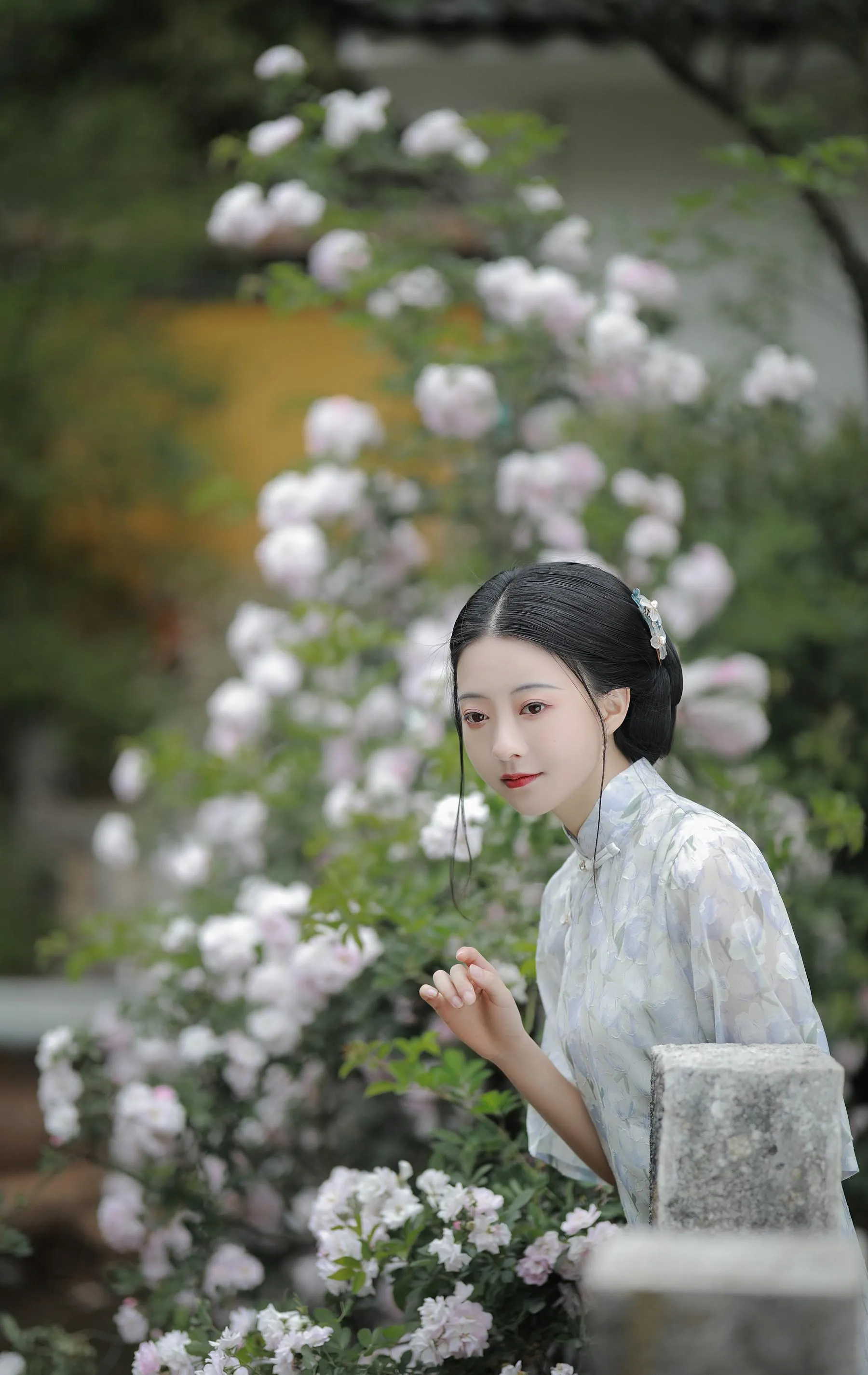 [艺图语] 2022.06.13 白茶清欢无别事 YunFleur [31P]插图